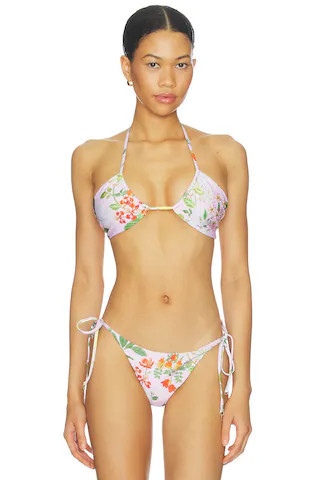 Plunge Tie-back Bikini Top
                    
                    Verandah | Revolve Clothing (Global)