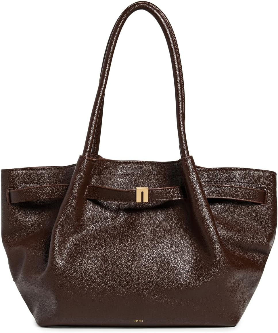 JW PEI Women's Hana Faux Leather Medium Tote Bag | Amazon (US)
