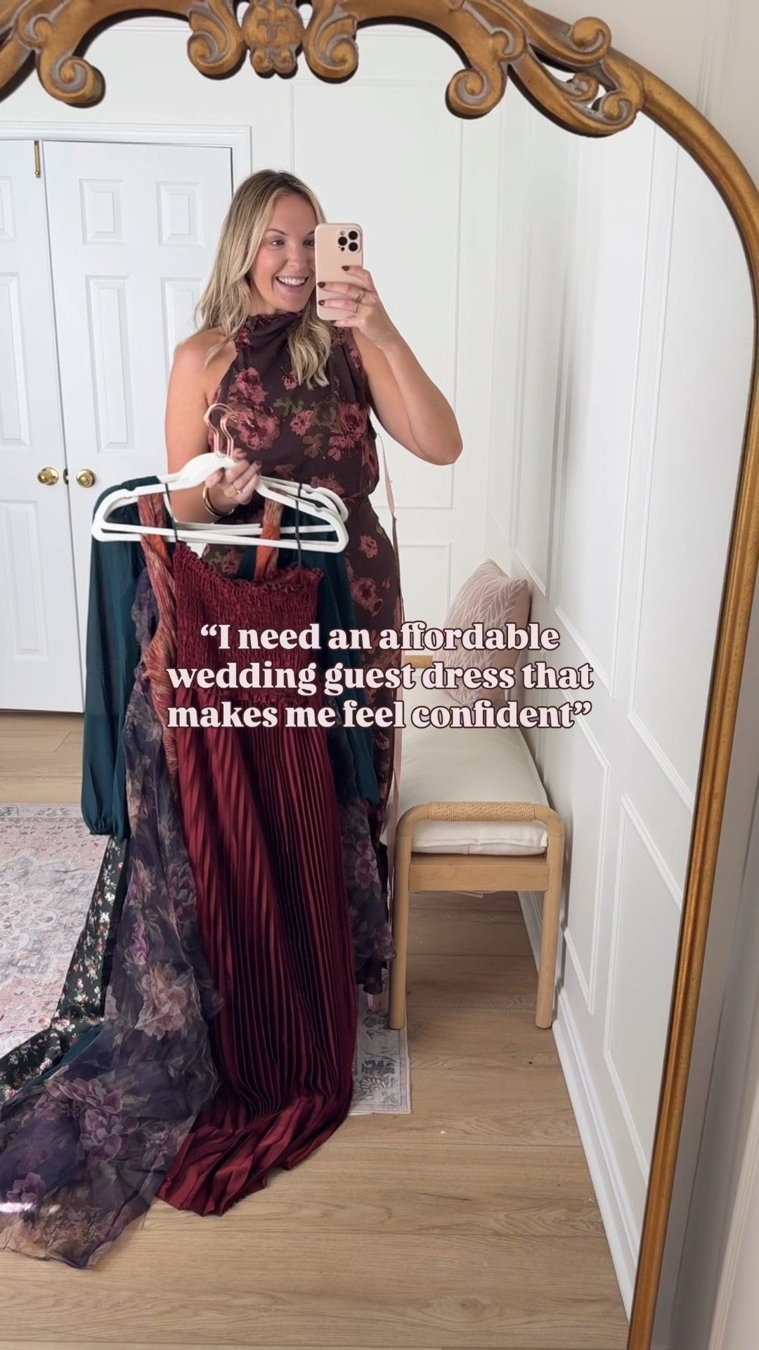 Wedding guest dresses for fall and winter! Wearing a large in all except the burgundy strapless - medium in that!

#LTKStyleTip #LTKWedding #LTKMidsize