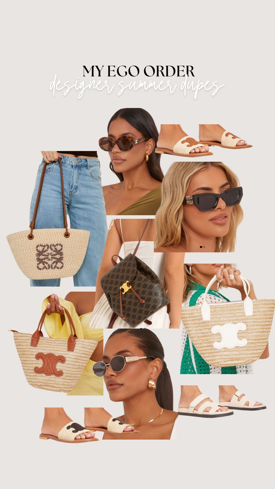 Summer designer dupe accessories that actually look INSANE 👌🏻✨

#LTKuk #LTKstyletip #LTKsummer