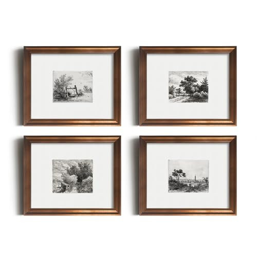 Tree Drawing Neutral Wall Picture Poster Print | 11x14 Boho French Country Aesthetic Botanical Se... | Amazon (US)