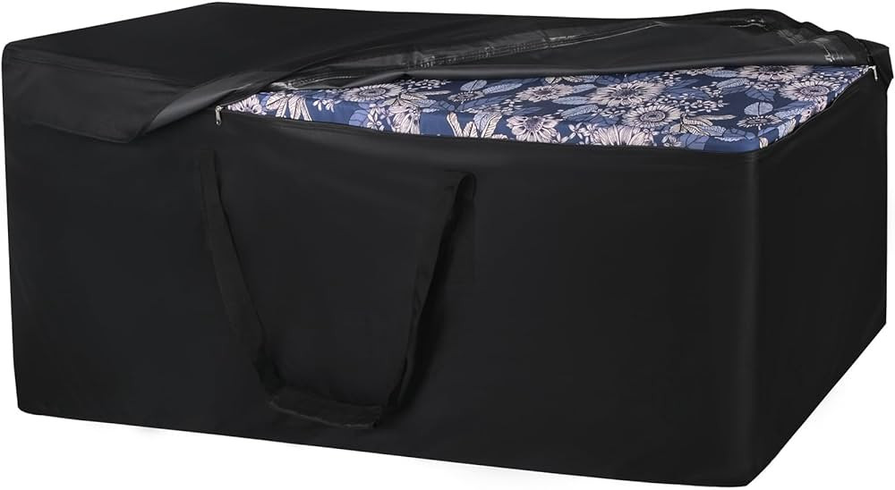 NettyPro Patio Cushion Storage Bags Water-Resistant Extra Large Bag for Outdoor Furniture Christm... | Amazon (US)