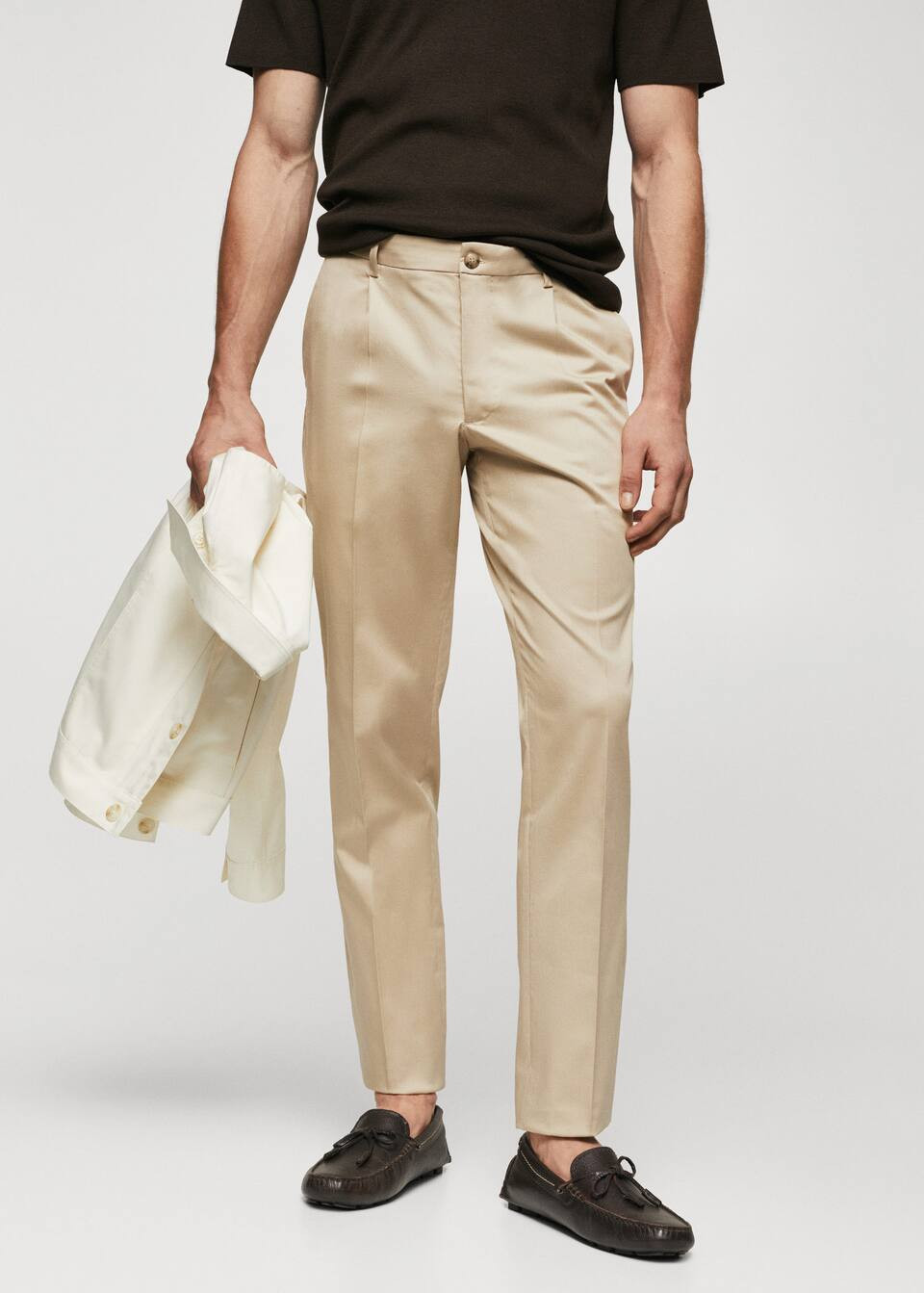 Slim Fit-Baumwollhose | MANGO (DE)