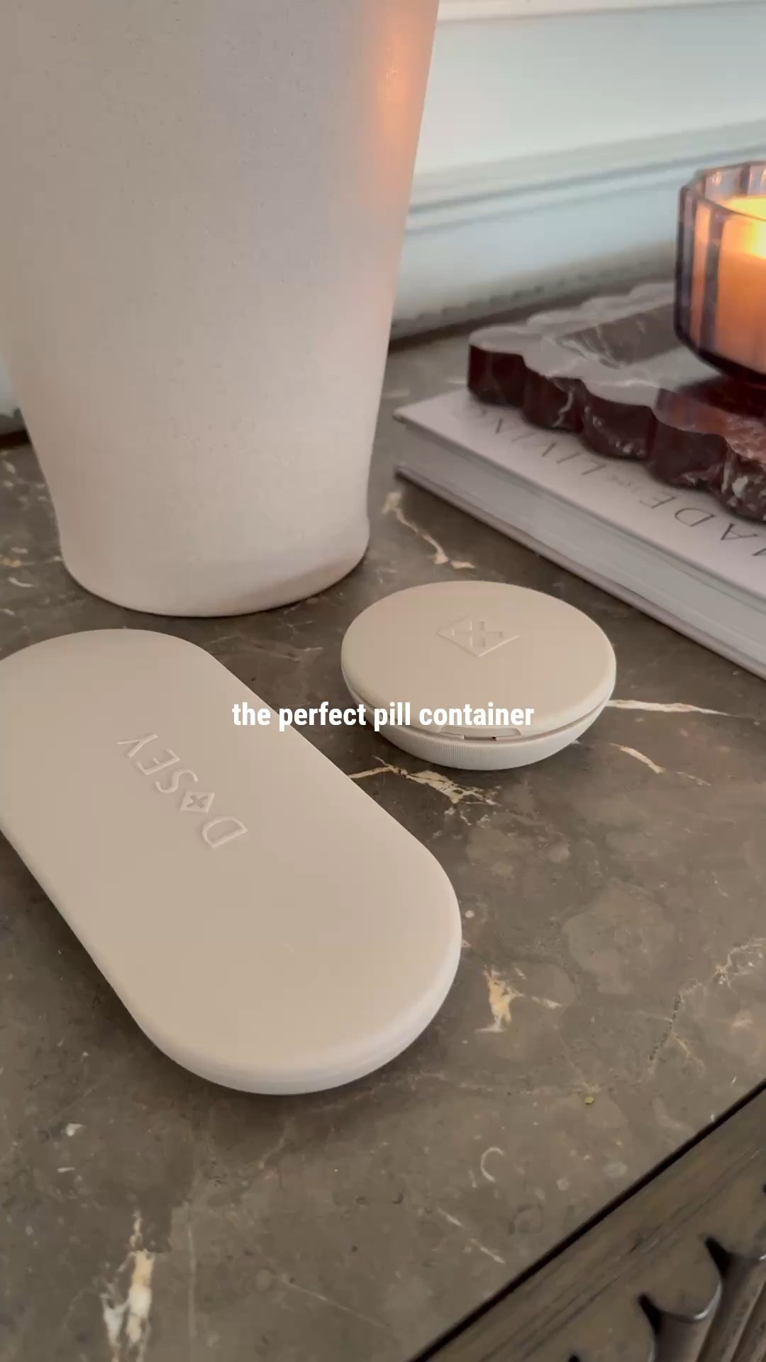 This pill container is the perfect size for your on the go needs. Love the aesthetic and the interior mirror.  

#LTKActive #LTKWorkwear #LTKHome