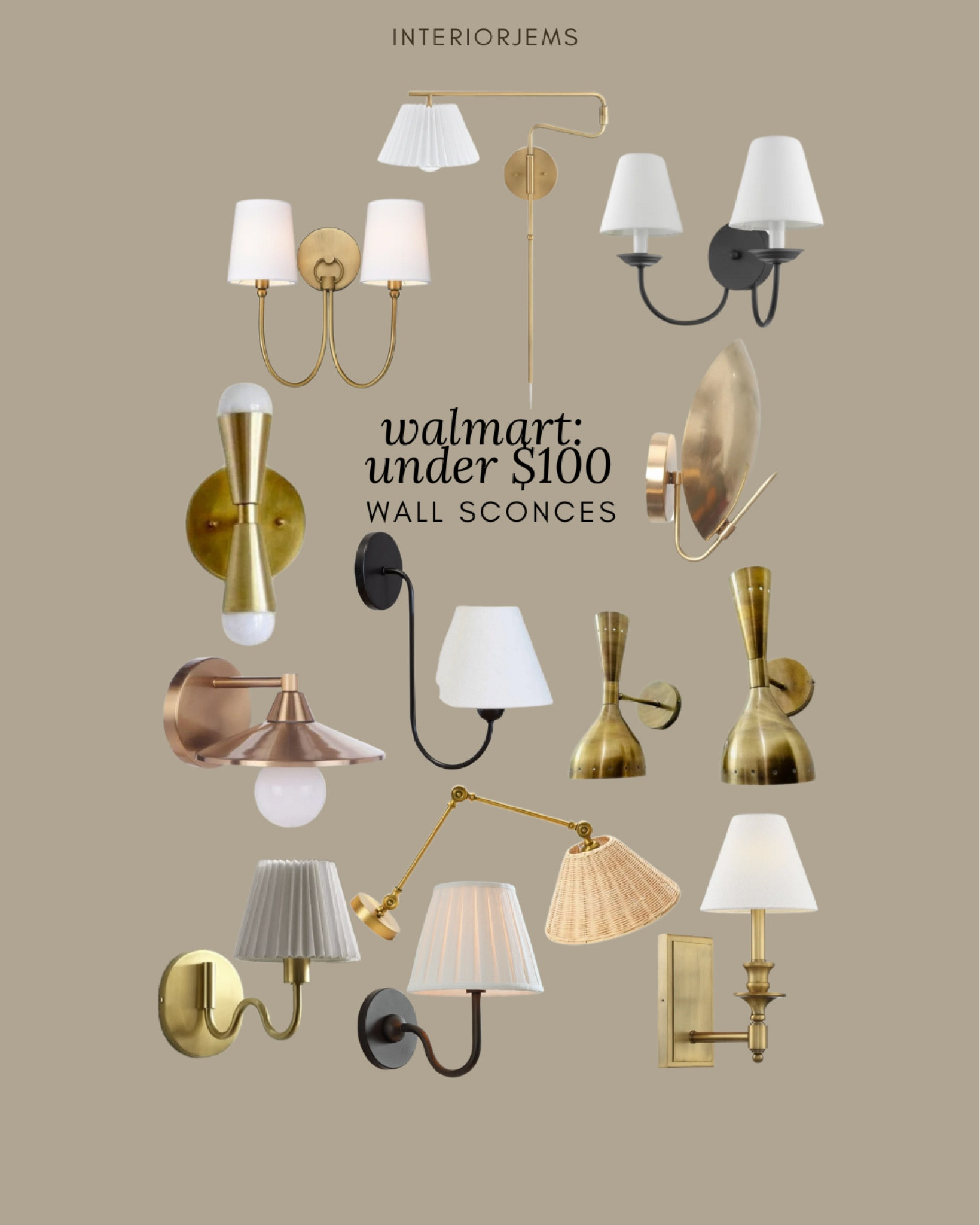 Walmart wall sconces under $100, swing arm, wall, sconces, double wall, sconces, mid-century, modern style wall, sconces, modern wall, sconces, bedroom, lighting, living room, lighting, pottery, barn, lighting, antique brass wall, sconces, black wall, sconces, brass

#LTKSaleAlert #LTKStyleTip #LTKHome