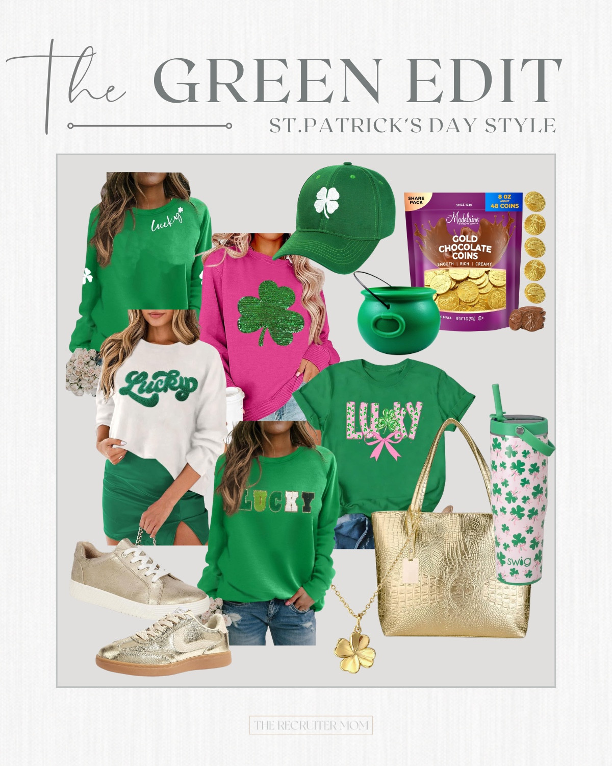 Collection of favorites to celebrate St. Patty's Day in style #greenshirt #stpatricksday2026 #stpattysdayshirt 

 

#LTKSeasonal #LTKOver40 #LTKMidsize