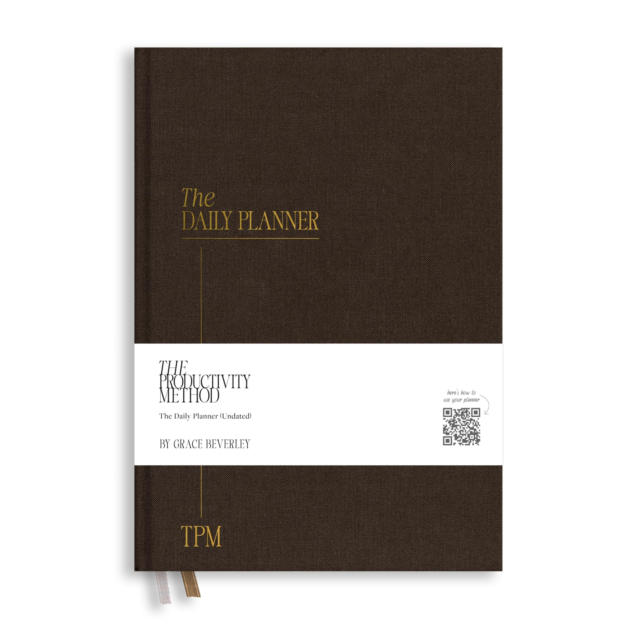 Hardback Productivity Planner - Daily planner for organisation, time management and productivity ... | Amazon (UK)