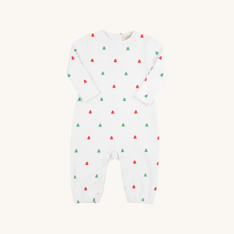 Long Sleeve Patton Play Romper - Thomas Point Tree Farm | The Beaufort Bonnet Company
