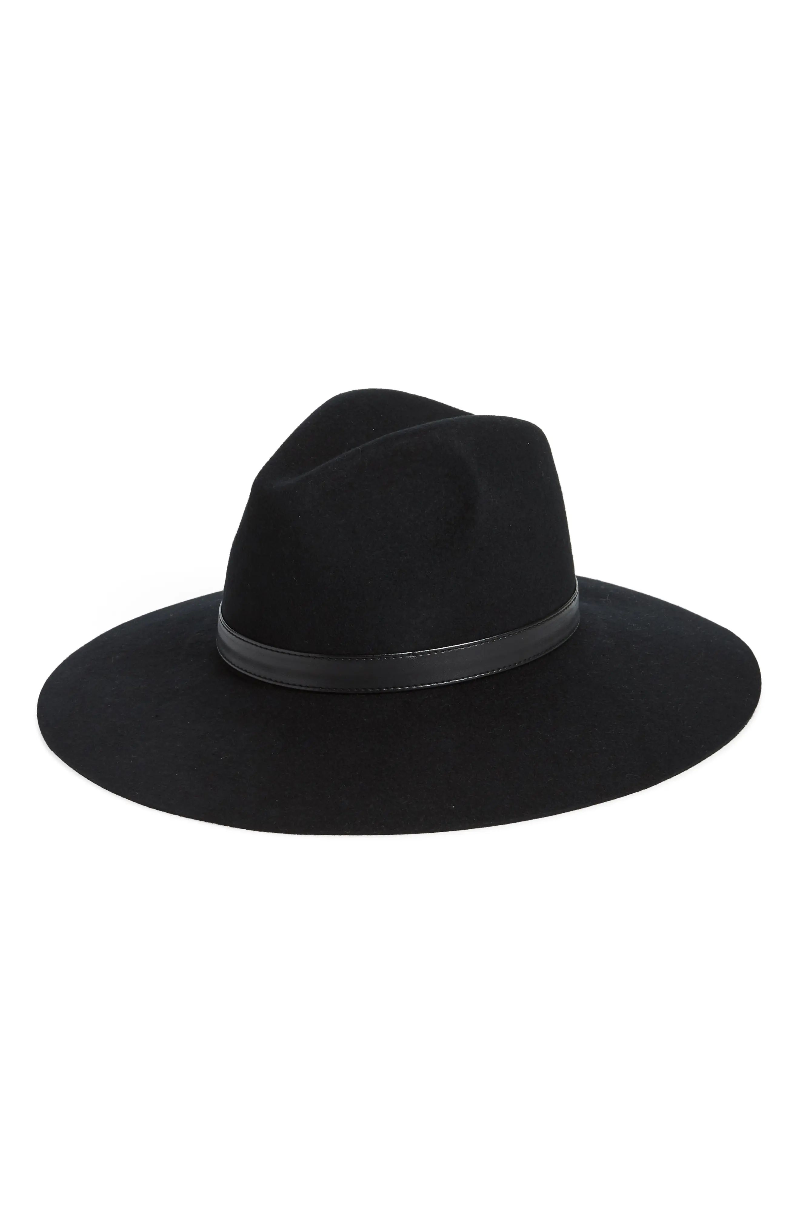 Wide Brim Wool Hat | Nordstrom