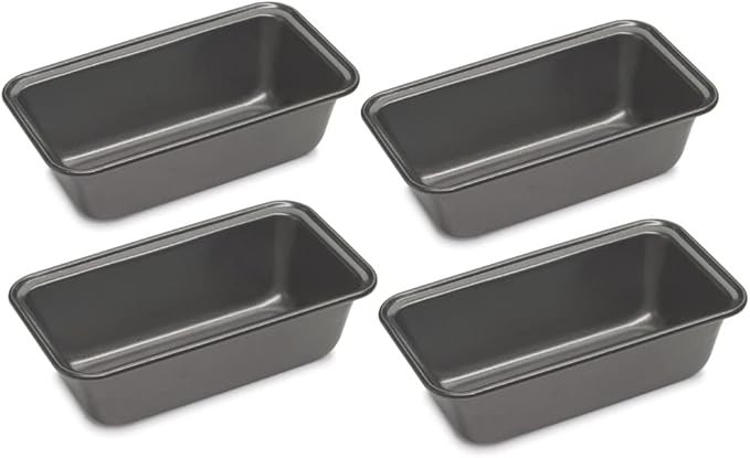 Cuisinart CMBM-4LP Mini Loaf Pan 4 Count (Pack of 1) | Amazon (US)