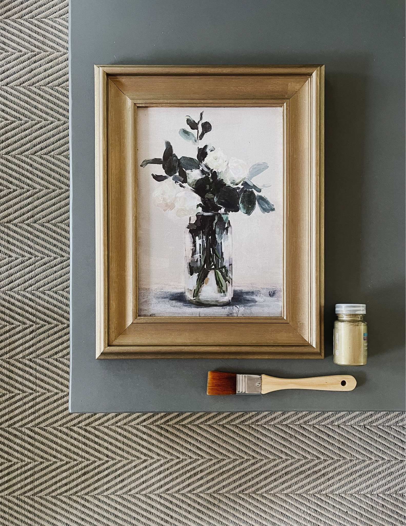 Budget art with a quick paint touch up on the frame to remove the yellow-gold finish 

#budgetart #targetart #floralart #framedart #wallart

#LTKunder50 #LTKhome #LTKstyletip