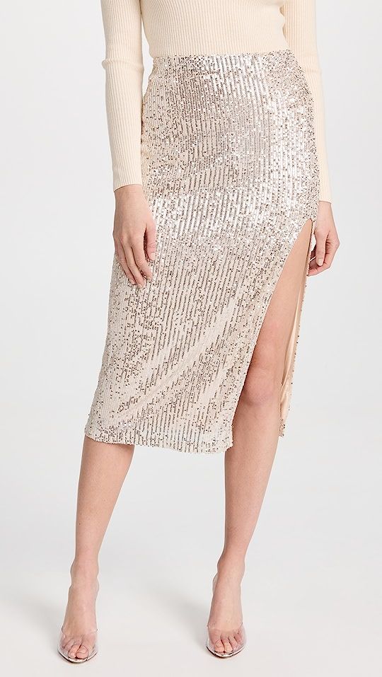 Young Fabulous & Broke Pierre Sequin Pencil Skirt | SHOPBOP | Shopbop