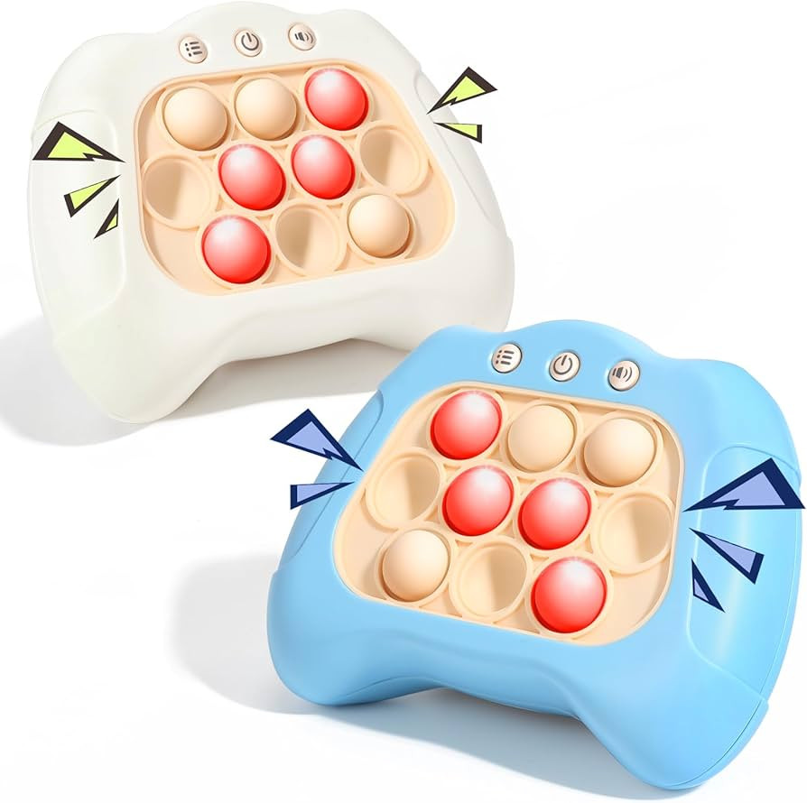 Pop Fidgets Kids It Games Toys, Handheld Game for Kids 6-8, Fast Push Game, Bubble Stress Pop Lig... | Amazon (US)