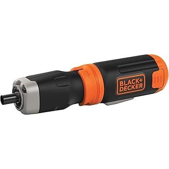 BLACK+DECKER Cordless Screwdriver, Alkaline (BCF601AA), 6 x 1 x 8 inches | Amazon (US)