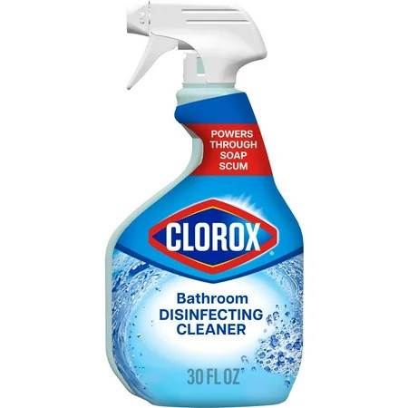 Clorox Bathroom Disinfecting Cleaner and Shower Cleaning Supplies Spray Original 30 fl oz | Walmart (US)