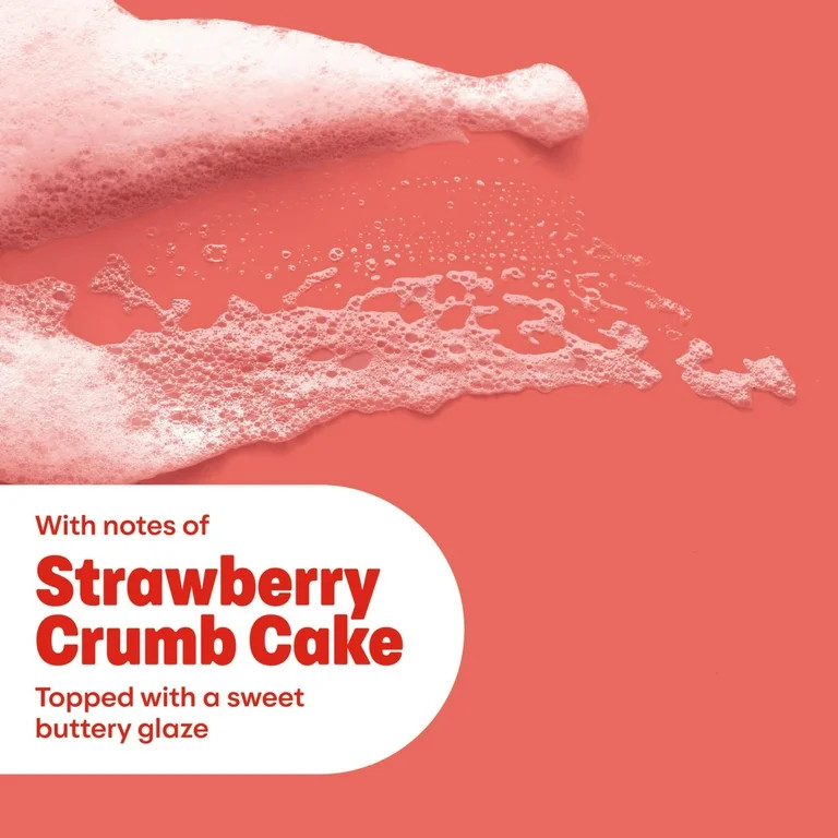 Dove Crumbl Limited Edition Beauty Bar Strawberry Crumb Cake, 15 oz 4 Bars | Walmart (US)