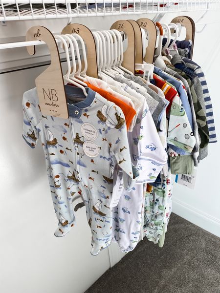 Noah’s closet so far 🥹 Perfect size dividers to keep his outfits organized 💙

#LTKbaby #LTKkids #LTKhome