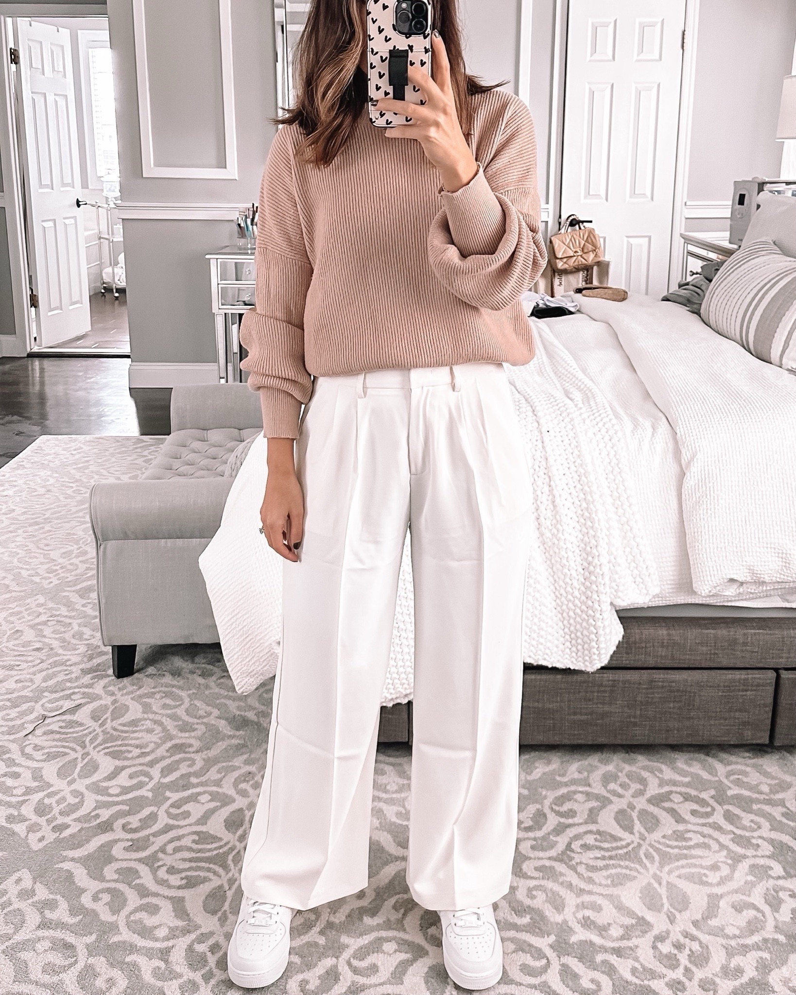 Amazon wide leg trousers! Wearing size small. Length is great. Dress up or down 🙌🏻

#LTKSeasonal #LTKStyleTip #LTKFindsUnder50