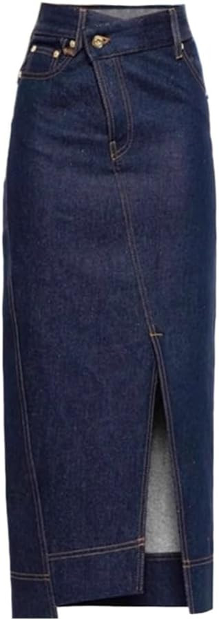 LIXINGHEITANG Womens lightclimbed Style Denim Skirt | Amazon (US)
