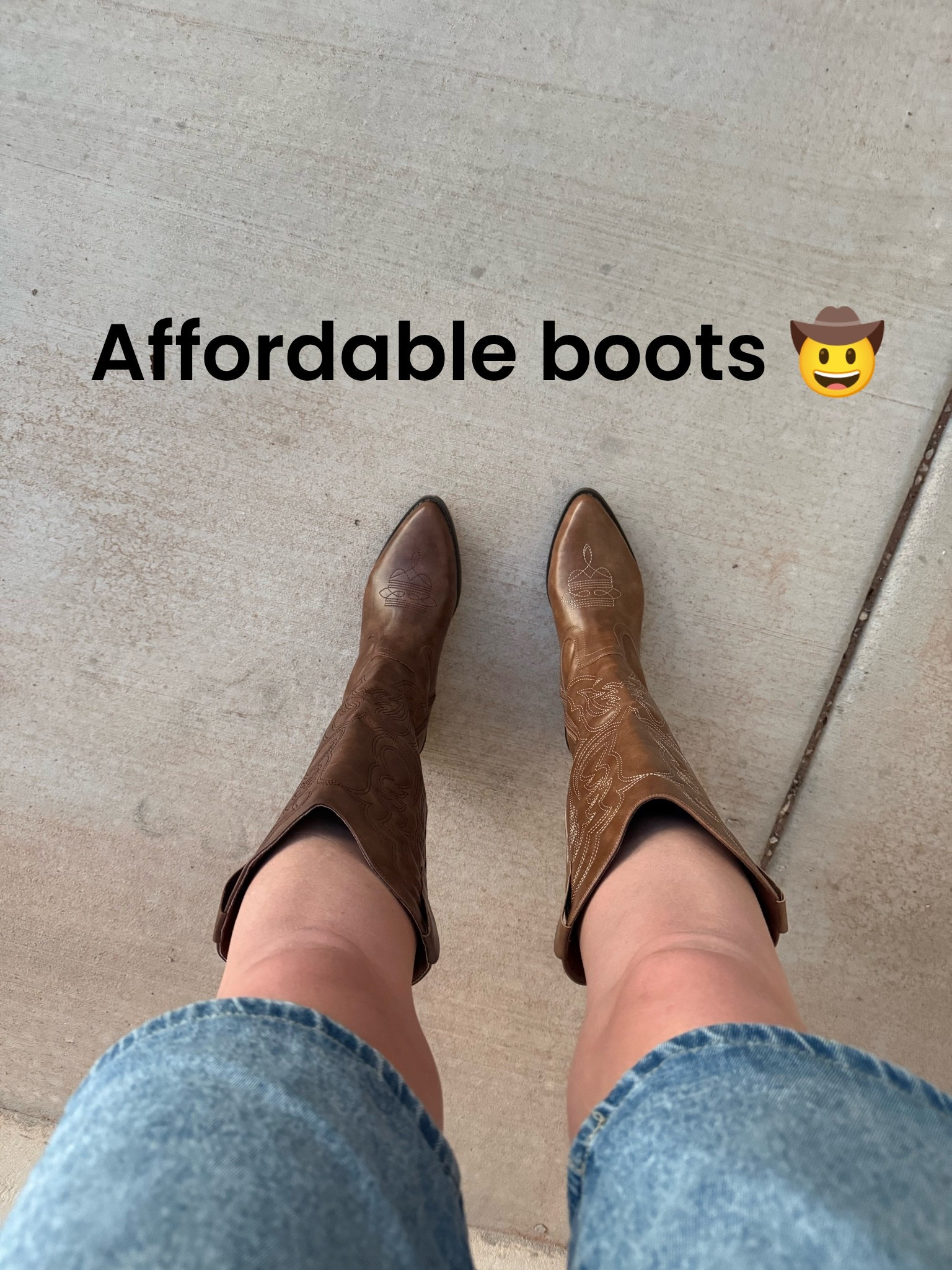 Obsessed with both these boots. Left is the brown (with brown stitching) right is the brown (with lighter stitching). Excited for fall and the rodeo with these! 🤪

#LTKSeasonal #LTKmomlife #LTKdayinmylife