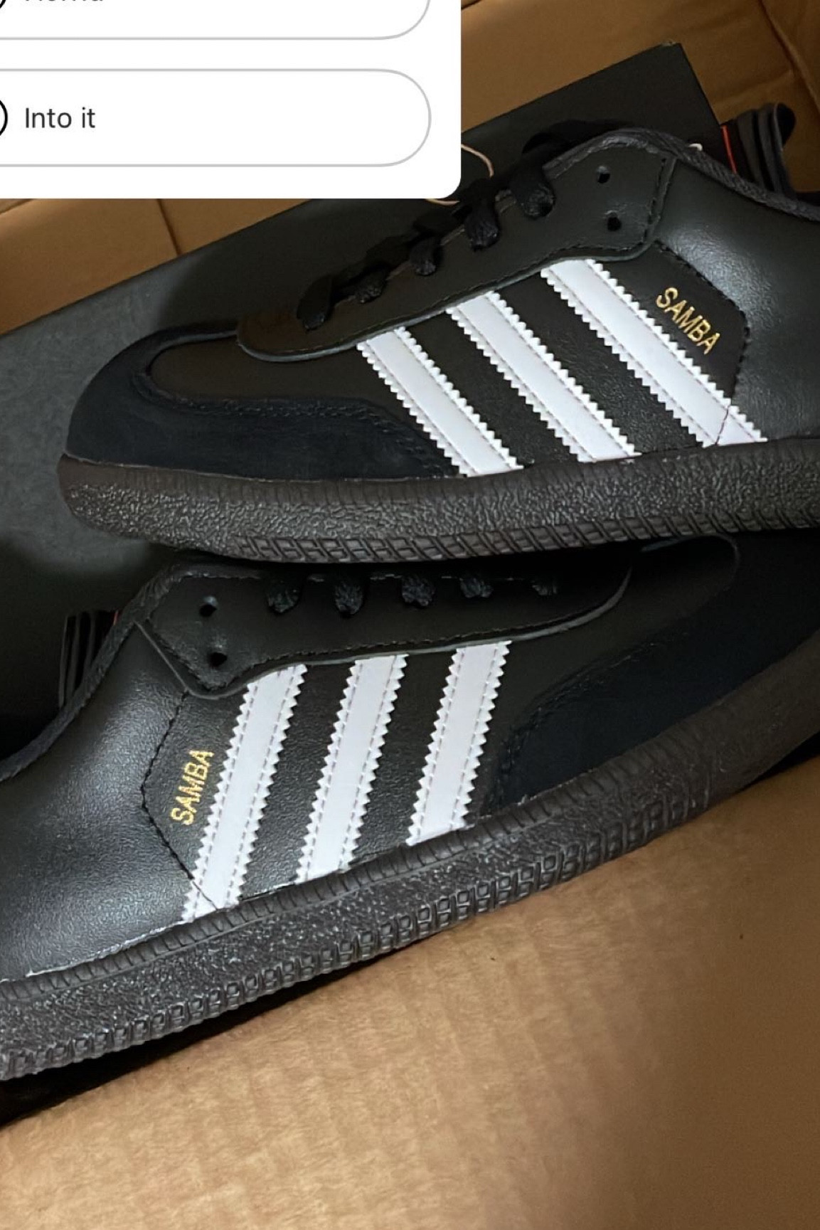 Adidas sambas, got kids size, so subtract your shoe size -2! ❤️ I’m a 7 & got a 5.5 to be safe! 

#LTKHoliday #LTKSeasonal #LTKGiftGuide