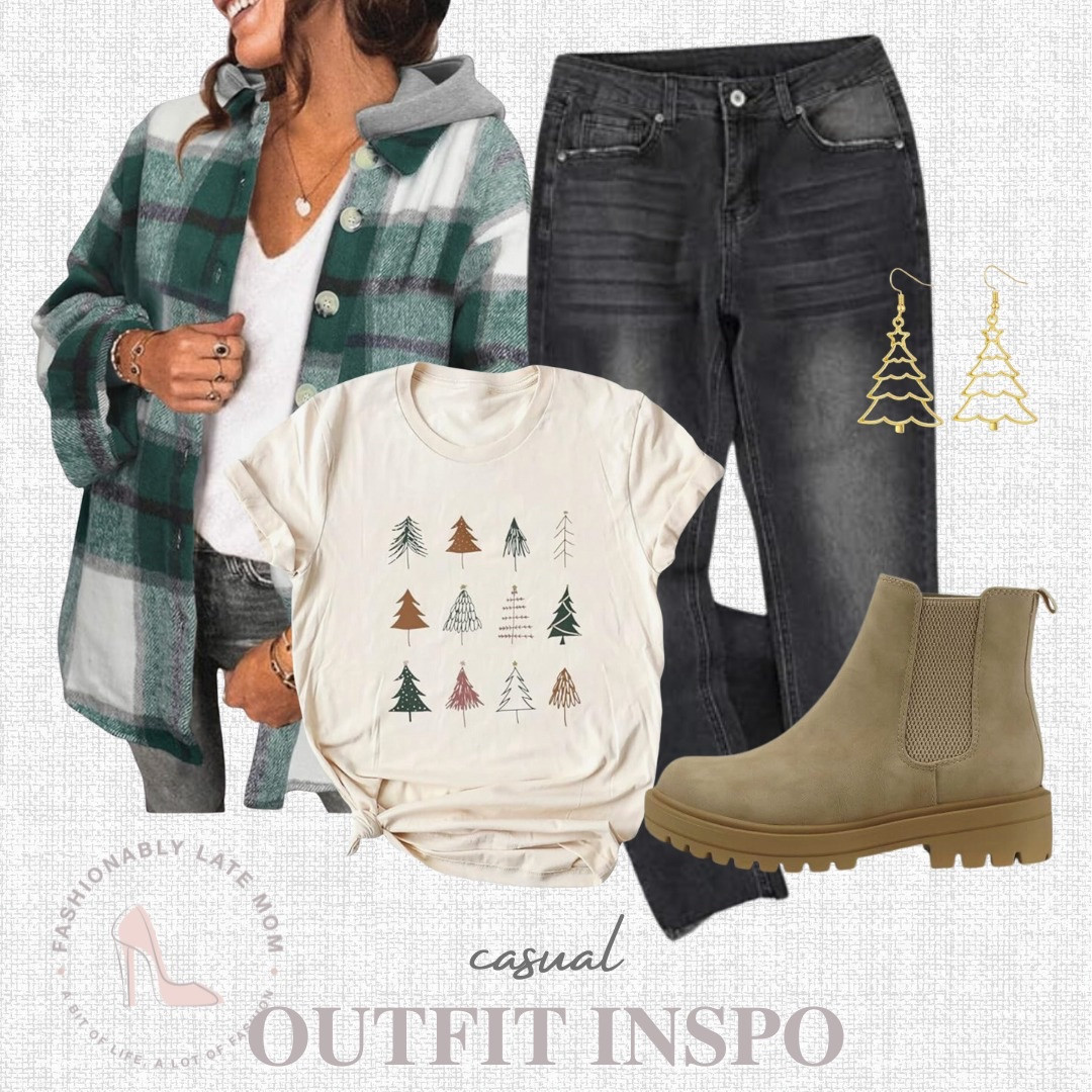Amazon Holiday Casual Outfit Inspo

Fashionablylatemom 
Casual winter outfit
Womens winter knit Tops Loose
Women’s holiday blouses
Women’s holiday button up tops
Women’s winter fashion
Winter beanies
Striped tee shirt
Trendy booties
Winter jewelry
Hoop earrings
Statement earrings
Flared jeans
Women’s holiday accessories
Denim jacket
Basic tees
Holiday cardigan
Workwear pants
Bootcut pants
Suede boots
Winter shoes
Gold jewelry
Denim jeans
Winter blazers
Women’s denim
Women’s booties

#LTKHoliday #LTKSeasonal #LTKStyleTip