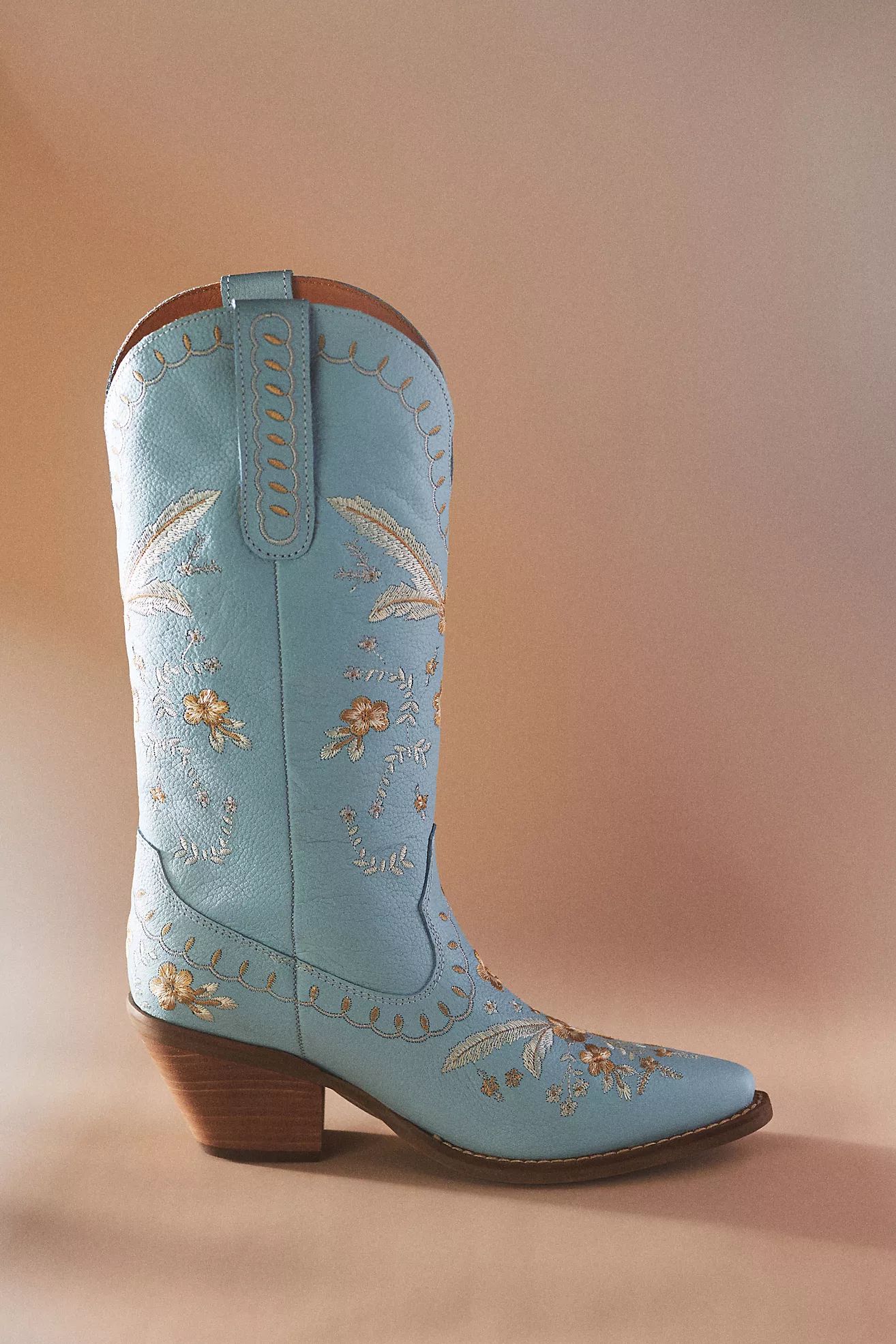 Dingo 1969 Full Bloom Leather Cowboy Boots | Anthropologie (US)