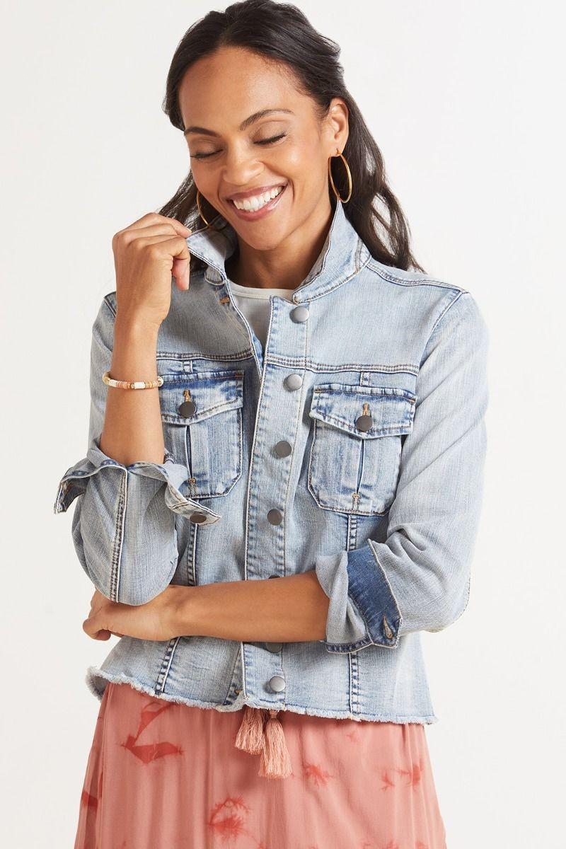 Kara Denim Jacket | Evereve