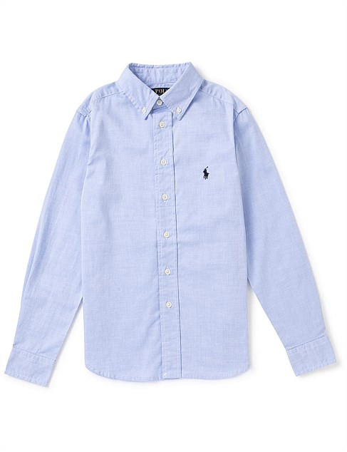Polo Ralph Lauren Solid Oxford Shirt (s-xl) | David Jones | David Jones (Australia & New Zealand)