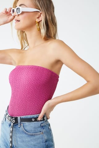 Smocked Tube Top | Forever 21 (US)