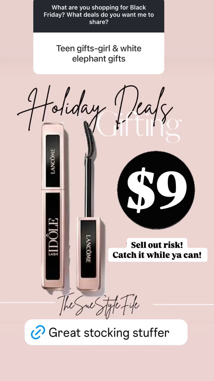 Mascara. Lancome. Kids. Bracelets. Bow. Gift guide for her. Stocking stuffer for kids. . Makeup. Teens. Gifts for her.  Gift guide for tween. Gift guide for teen girls. Teen girl stocking stuffer. Gift guide for girls. Gift guide for teens. 2024 gift guide. Games. Gift guide for kids. Teen gifting. Tween. Gift guide for her. Cyber week. Cyber Monday. 


#LTKCyberWeek 

Comment SHOP below to receive a DM with the link to shop this post on my LTK ⬇ https://liketk.it/4Z0DO #ltkgiftguide #ltkholiday

Comment SHOP below to receive a DM with the link to shop this post on my LTK ⬇ https://liketk.it/4Z8Dk #ltkwatchnow #ltkholiday #ltkgiftguide

Comment SHOP below to receive a DM with the link to shop this post on my LTK ⬇ https://liketk.it/4Z9uj #ltkholiday #ltkwatchnow #ltkgiftguide

#LTKGiftGuide #LTKHoliday #LTKWatchNow