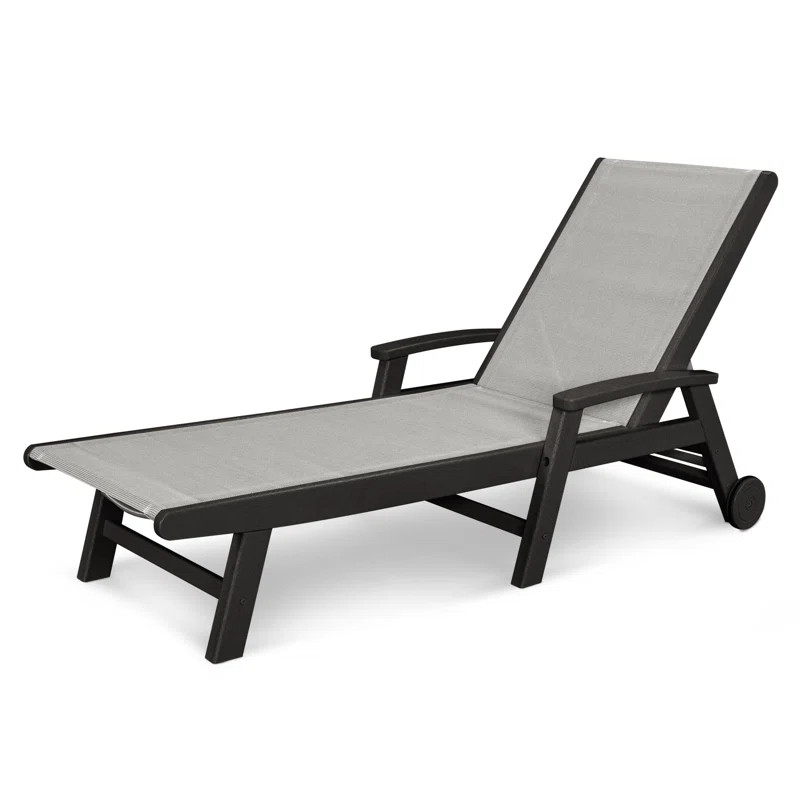 Coastal 77.63'' Long Reclining Single Chaise | Wayfair North America