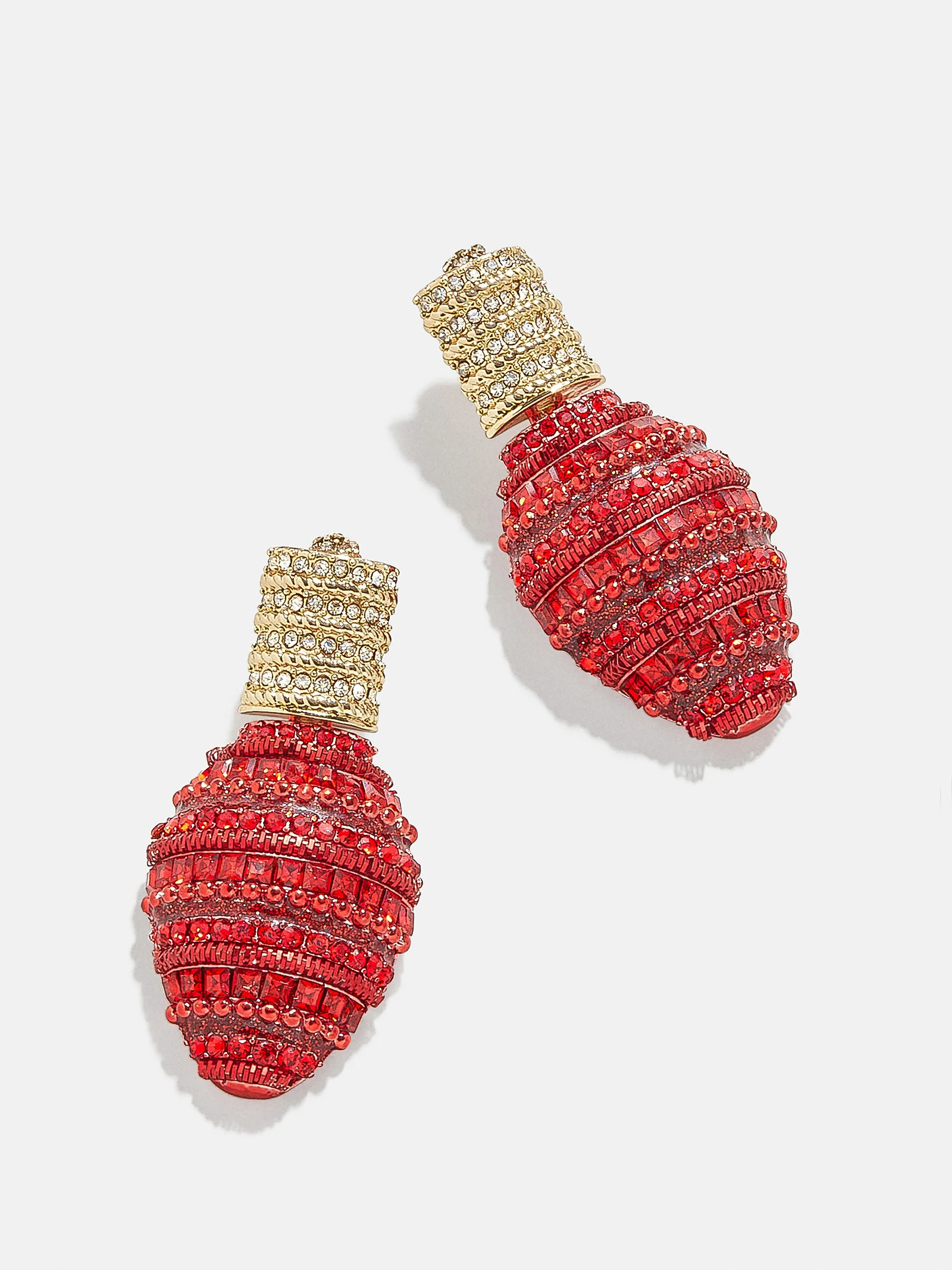 Bright Bulb Earrings - Red | BaubleBar (US)