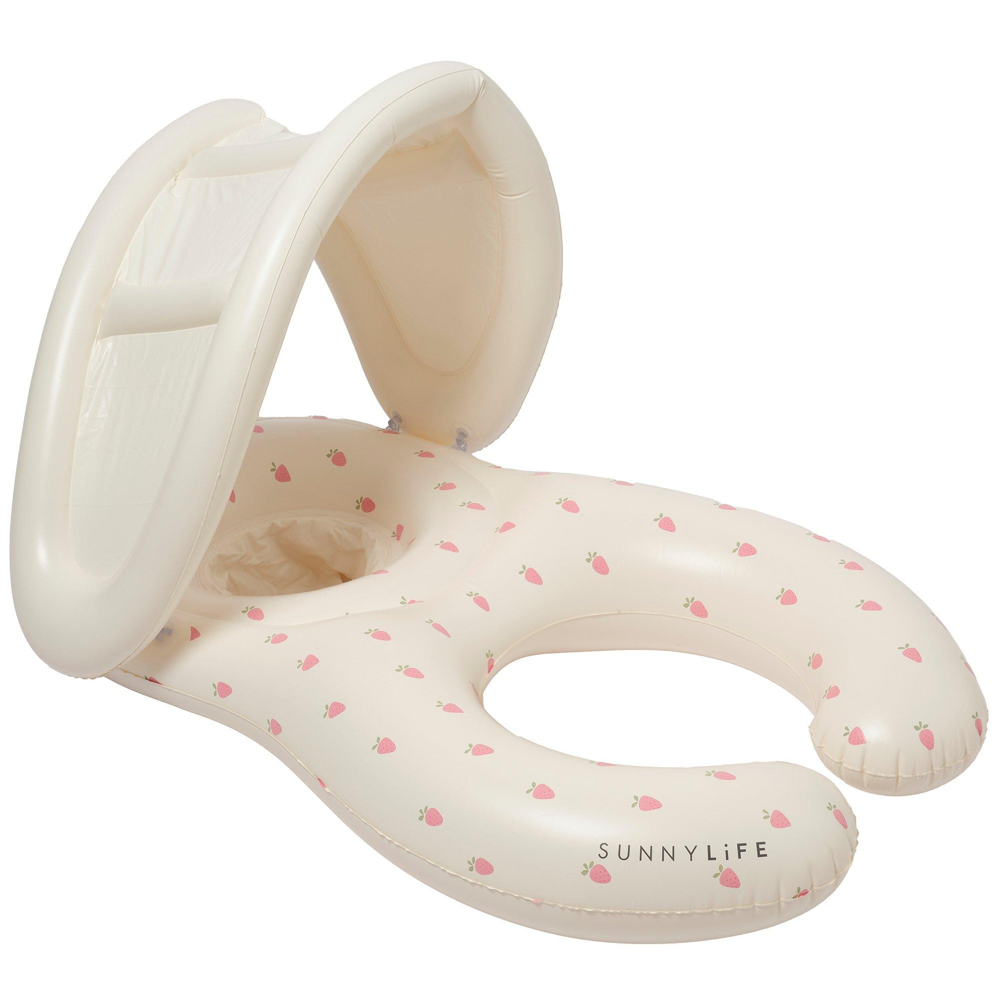 Sunnylife | Float Together Baby Seat: Strawberry Sunshine - Pink / One Size | Janie and Jack