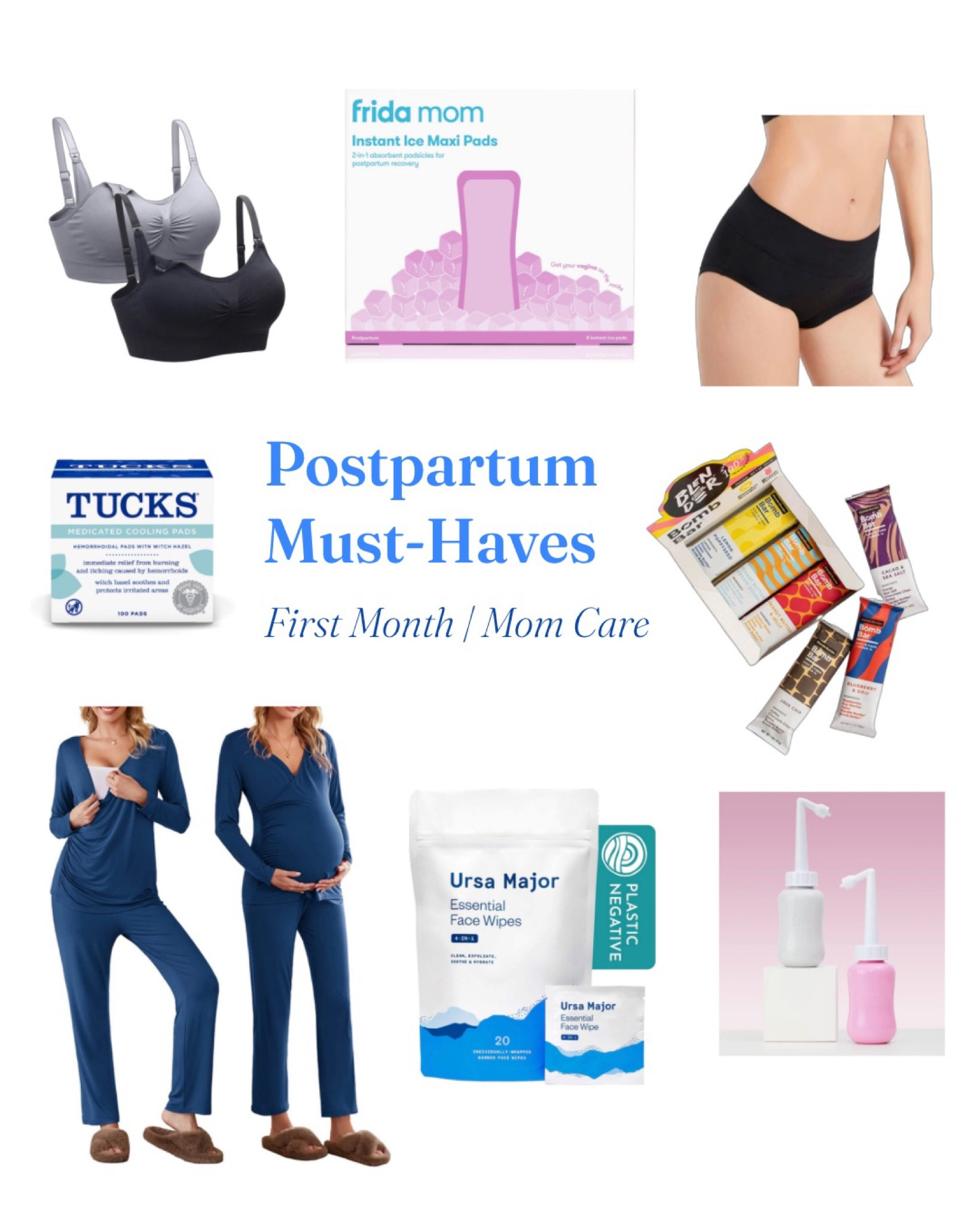 Postpartum Must Haves - First Month 

Postpartum, Mom Life, Mom Care, Fourth Trimester, Must Haves, Nursing, Nursing Friendly, Maternity, Maternity Pajamas, Postpartum Underwear, Period Panties, Nursing Bra, Postpartum Items 

#LTKbaby #LTKunder50 #LTKbump