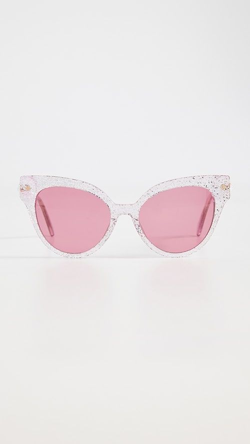 Glitter Chelsea  Cat Eye Sunglasses | Shopbop
