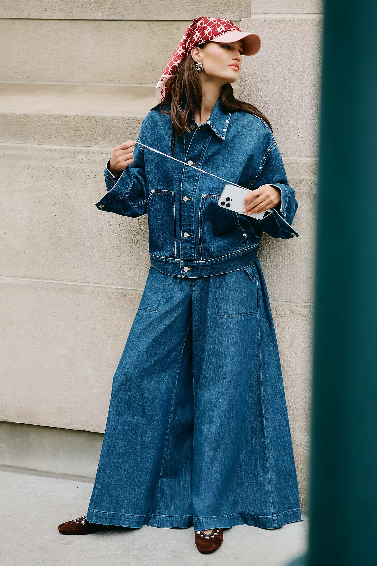 Pilcro High-Rise Wide-Leg Jeans | Anthropologie (US)