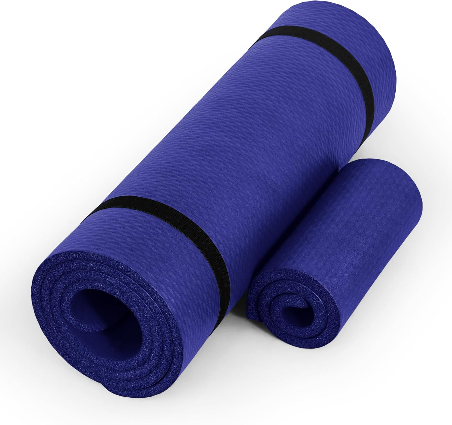 CAP Barbell 1/2-Inch High Density Exercise Yoga Mat with Strap | Multiple Options | Amazon (US)