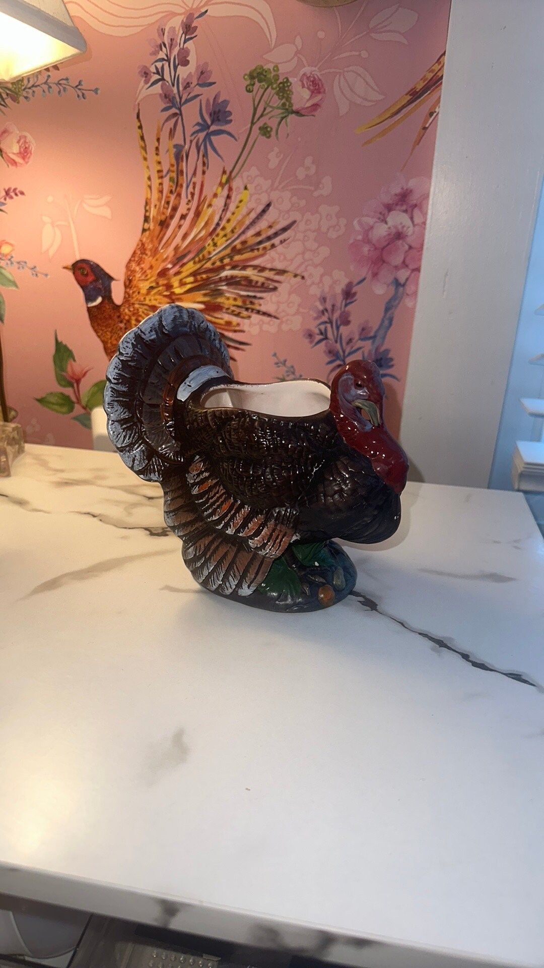 Holland Floral Inc 1990 Ceramic Turkey Planter Thanksgiving - Etsy | Etsy (US)