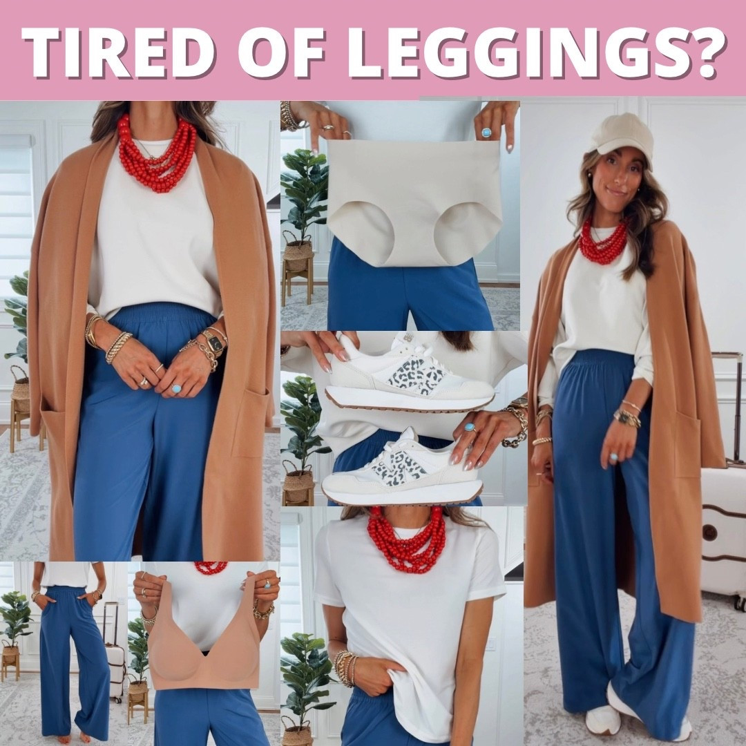Tired of leggings for travel? Try these drapey pants! Come in lengths! I’m 5’6” wearing the xsmall tall

#LTKTravel #LTKmomlife #LTKootd