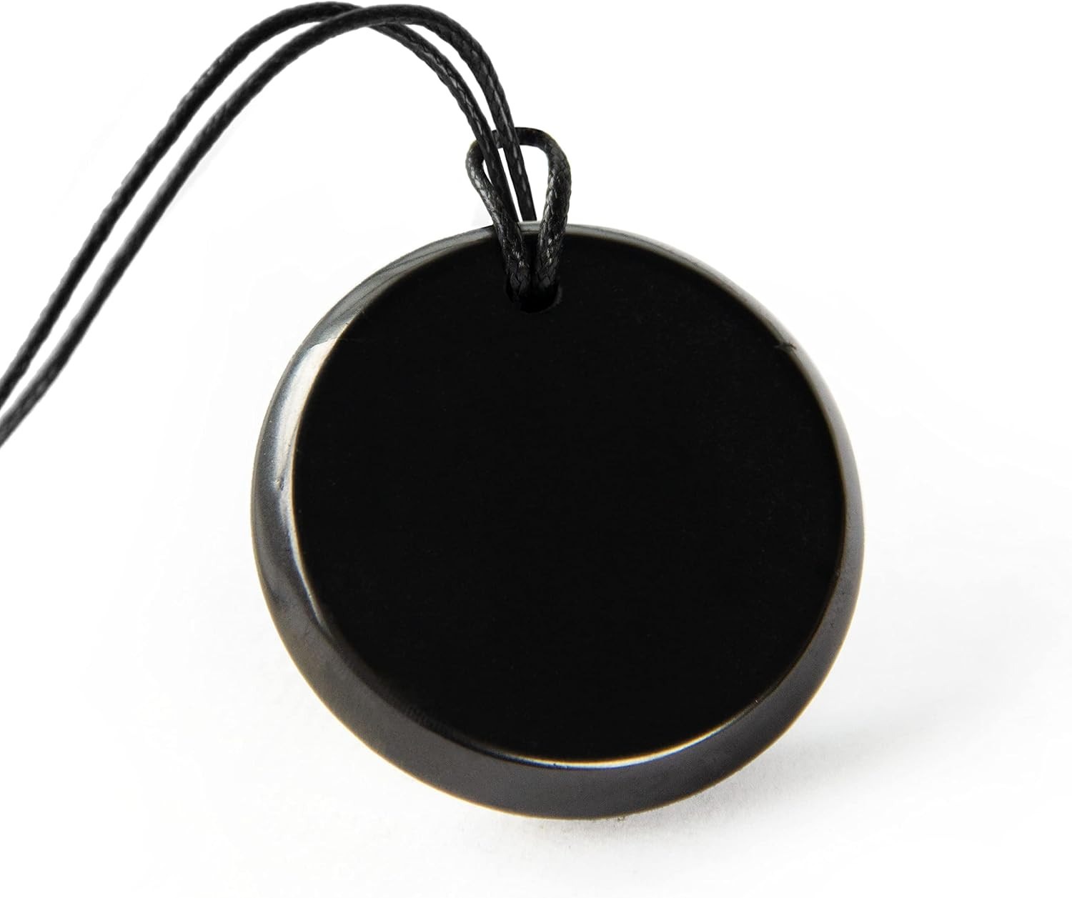 Karelian Heritage Round Shungite Pendant | Authentic Shungite Stones Amulet Jewelry Necklace | Defender Shield Protection Necklace Stone | Chakra Healing Necklace Quantum Pendant | Amazon (US)