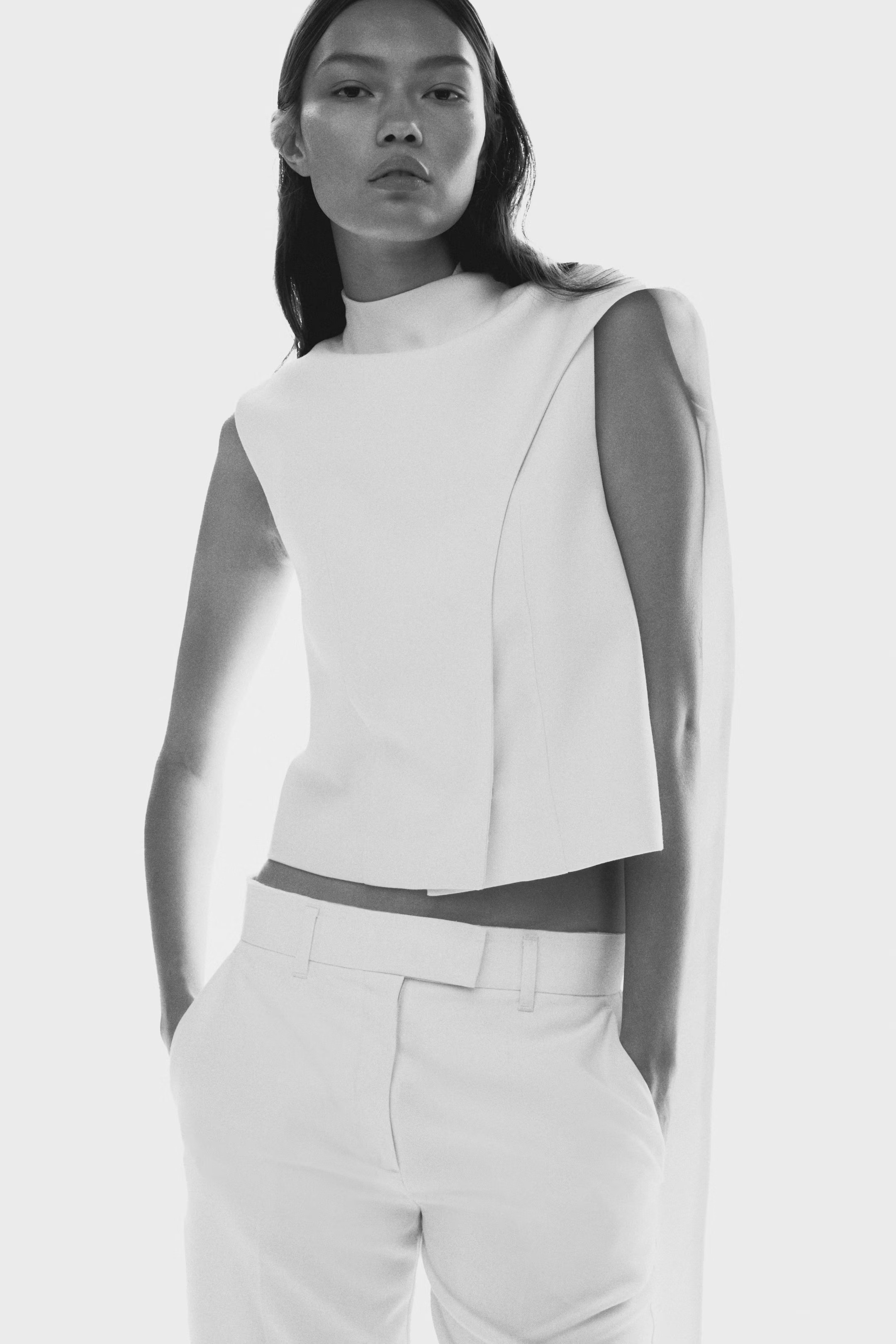 Top mit Schal | H&M (DE, AT, CH, NL, FI)