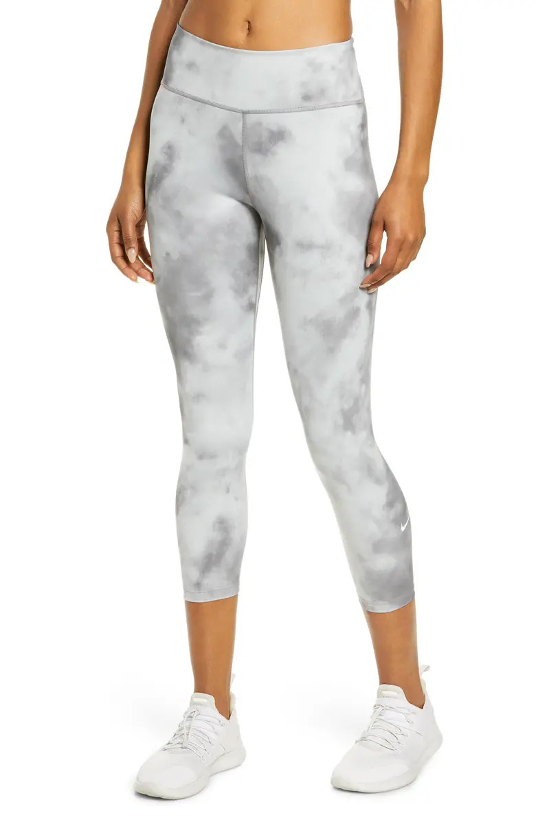 Dri-FIT One Icon Clash Crop Performance Leggings | Nordstrom Canada