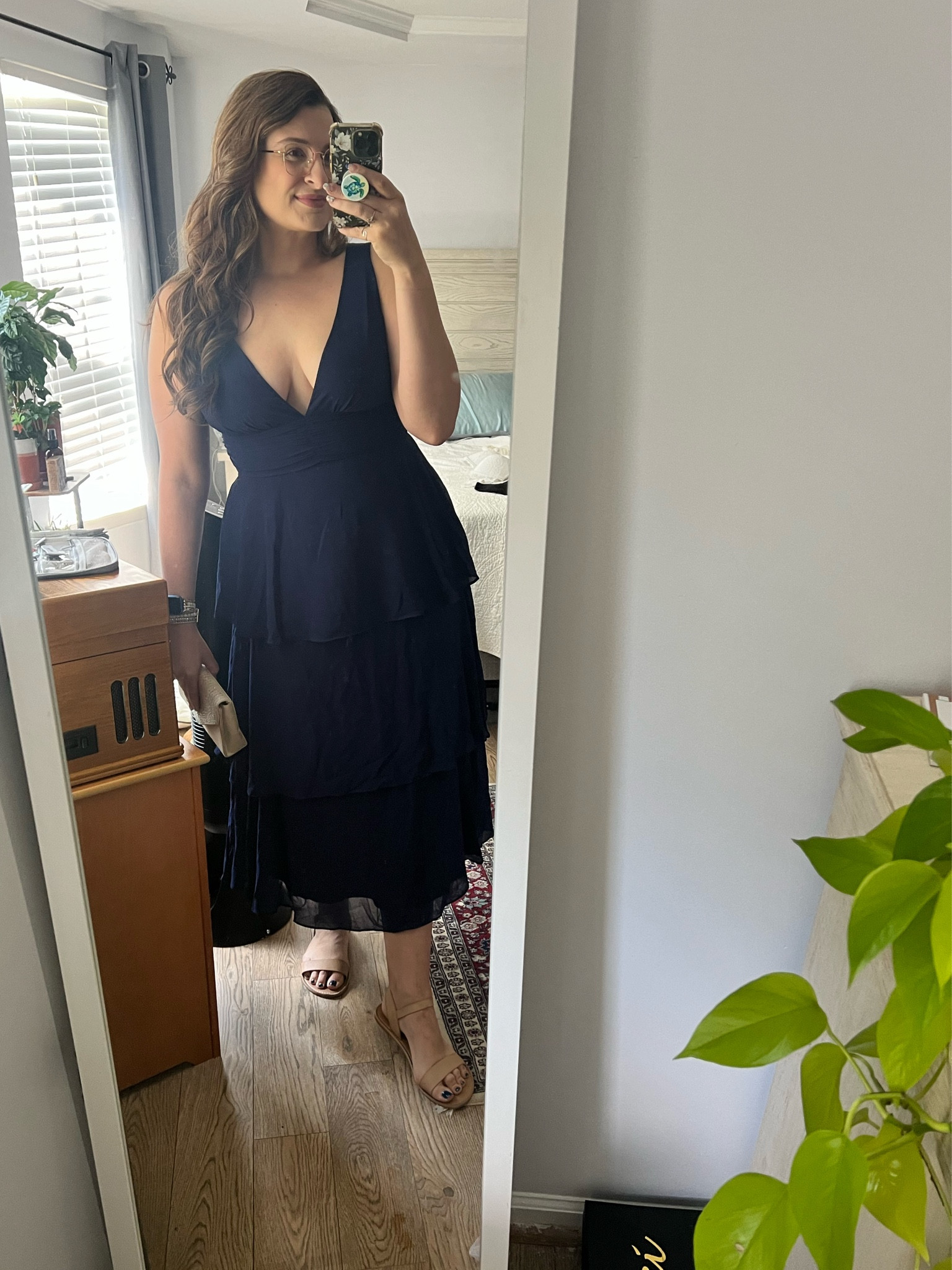 Wedding guest dress. Summer wedding. Navy blue dress  

#LTKFindsUnder100 #LTKMidsize #LTKWedding