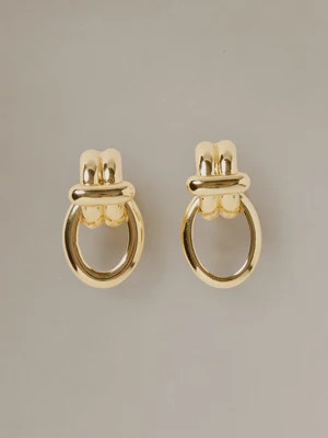 J.McLaughlin Women's Knot Earrings Gold | J.McLaughlin