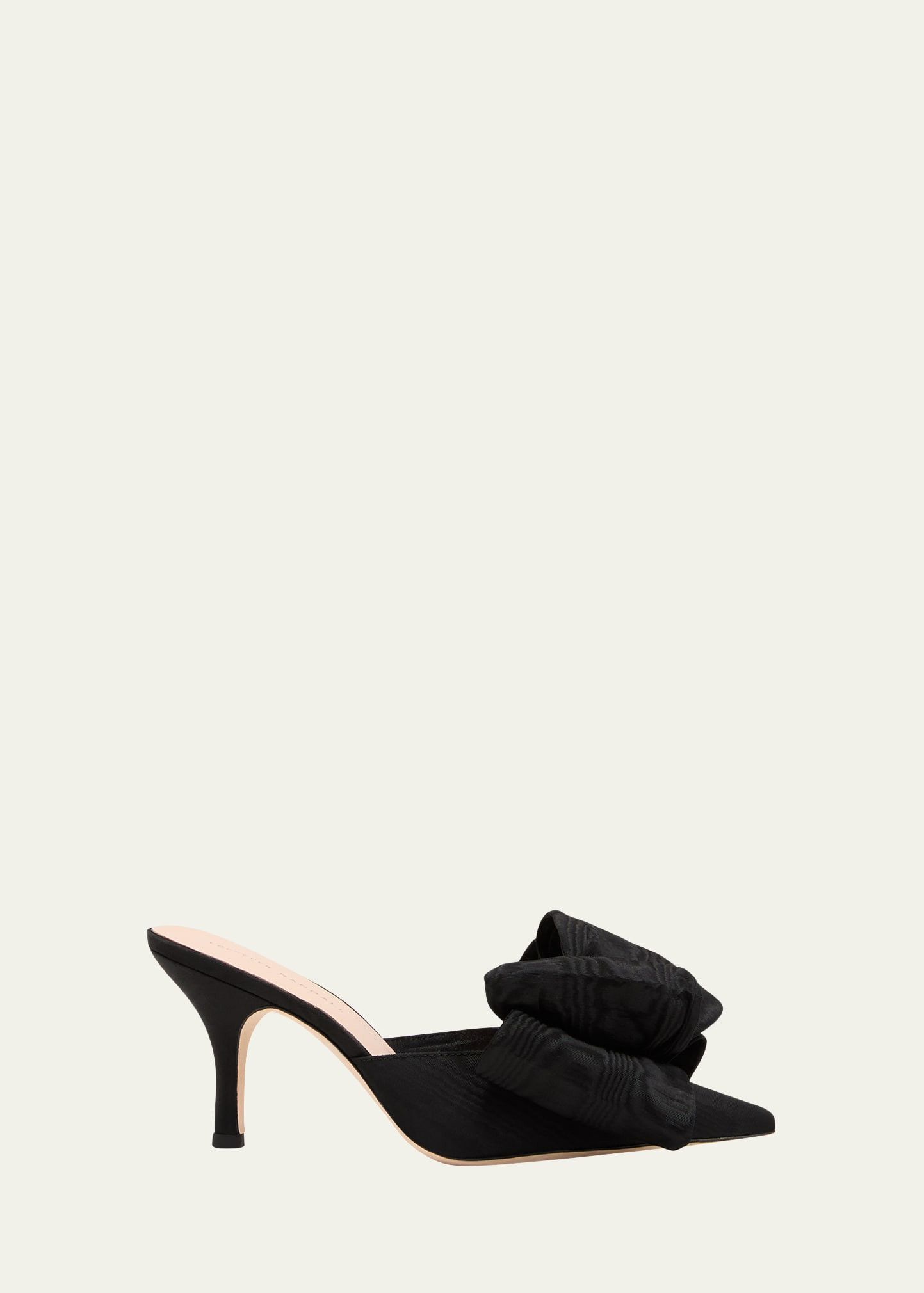 Loeffler Randall Margot Satin Bow Mule Pumps | Bergdorf Goodman