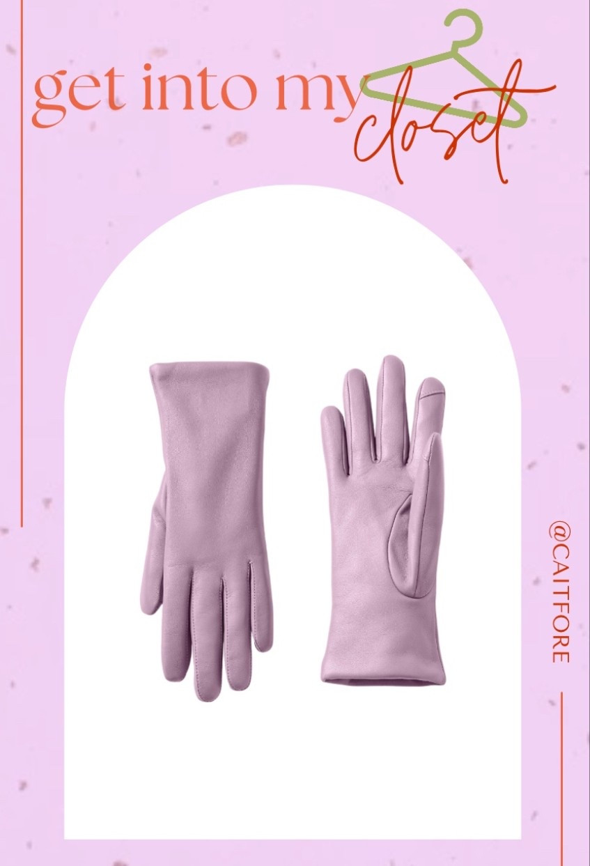Leather, cashmere lined gloves with a tech finger - yes please and they come in a ton more colors too  

#LTKGiftGuide #LTKHoliday #LTKSeasonal