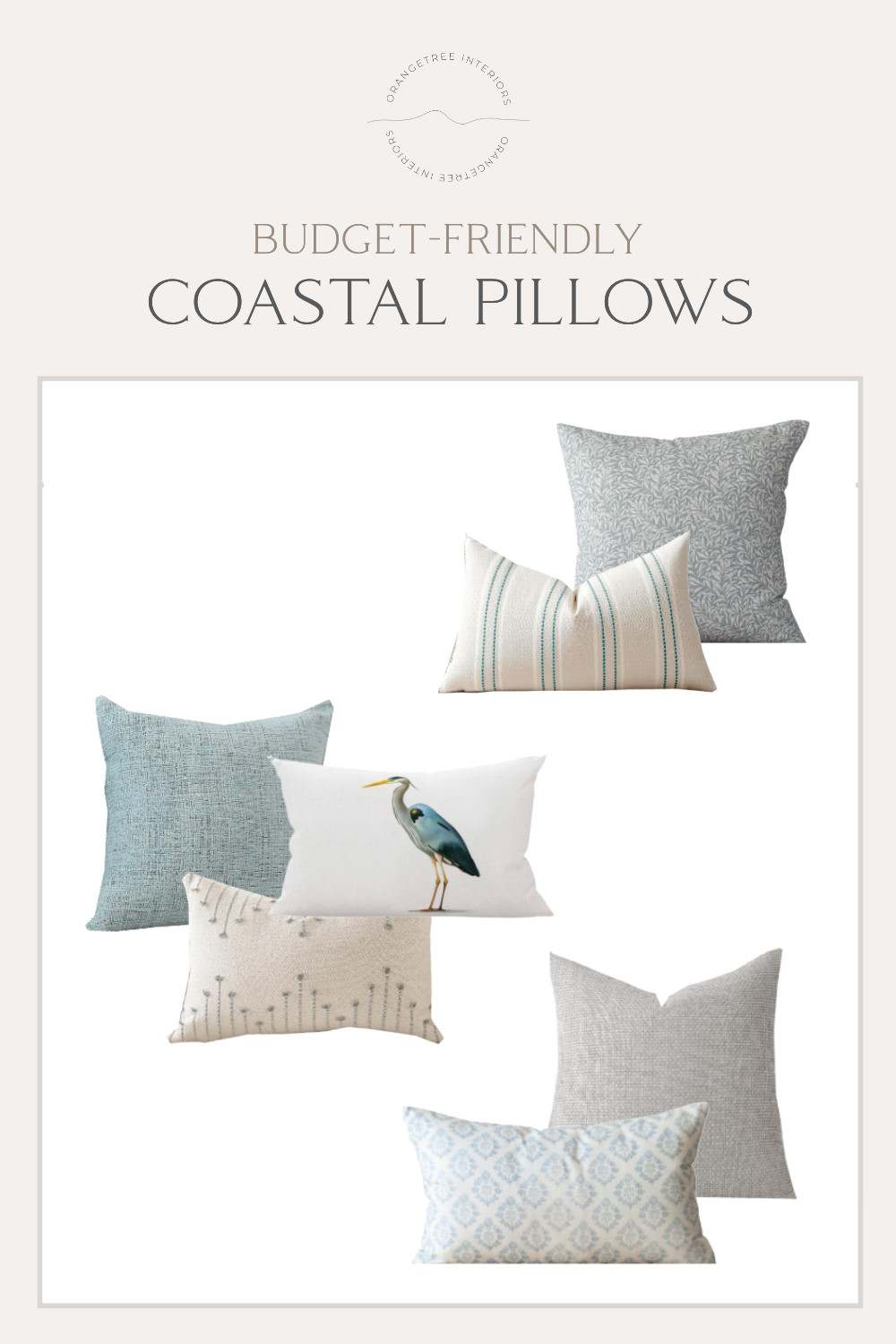 Coastal pillows on a budget.  Whether striped, plain, textured or turquoise colored, these coastal pillows offer designer looks on a family-friendly budget. 

 #LTKHome