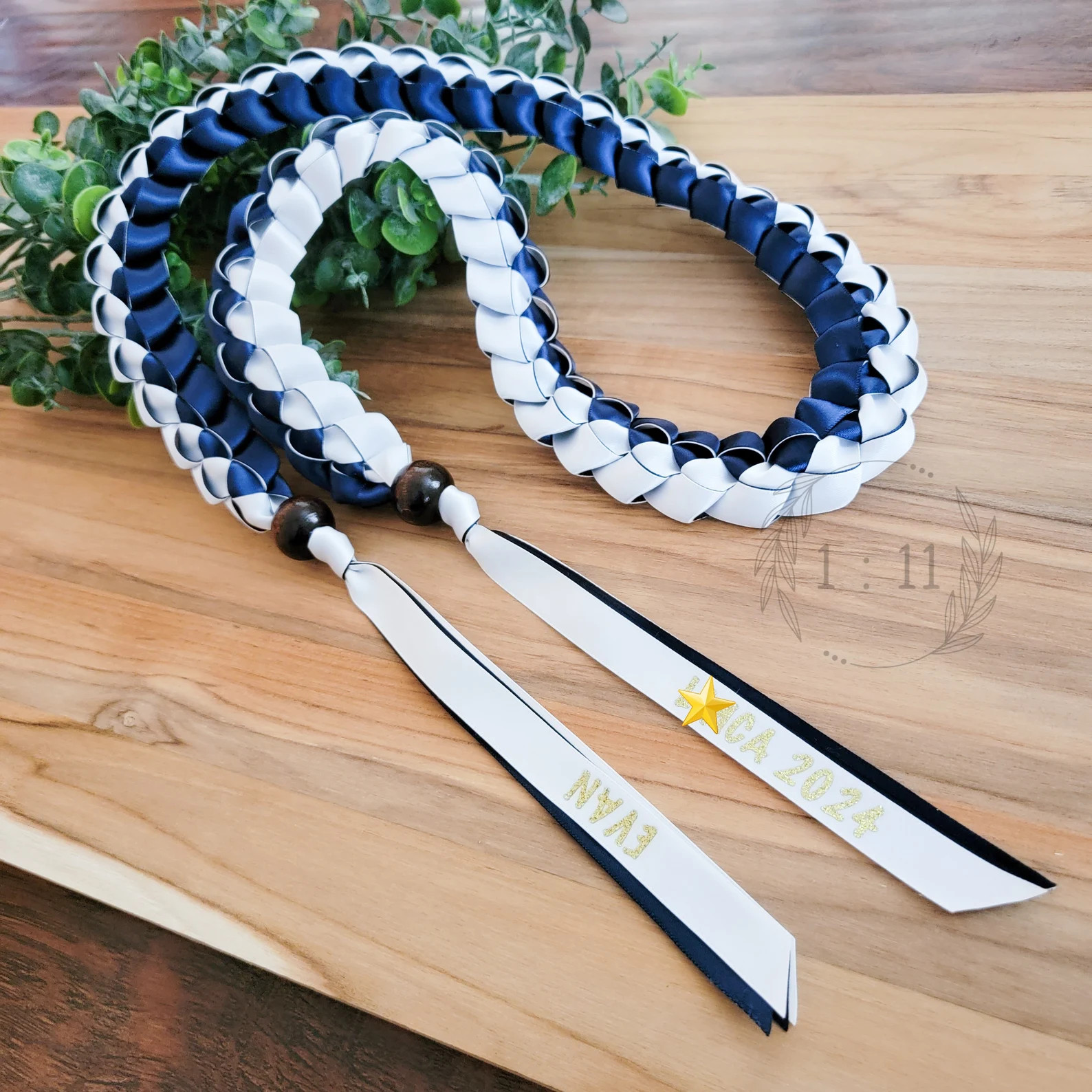 Open Colorblock Lei, Grad Lei, Satin Braided Lei, Ribbon Lei, Floral Lei, Graduation Lei, Gift, f... | Etsy (US)