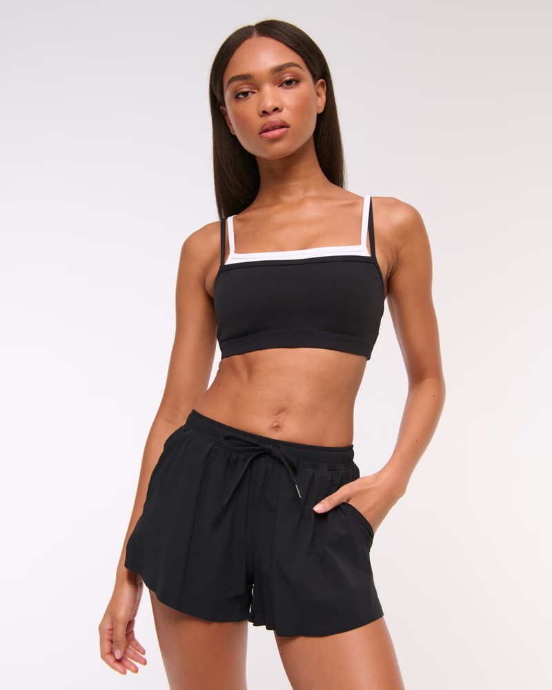 YPB studioFLEX Double-Layered Sports Bra | Abercrombie & Fitch (US)